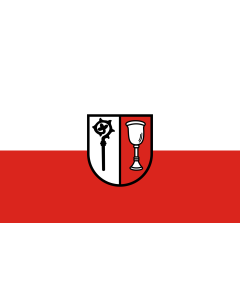 Flag: Gäufelden |  landscape flag | 1.35m² | 14.5sqft | 90x150cm | 3x5ft 