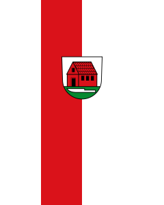 Flag: Hildrizhausen | portrait flag | 3.5m² | 38sqft | 300x120cm | 10x4ft