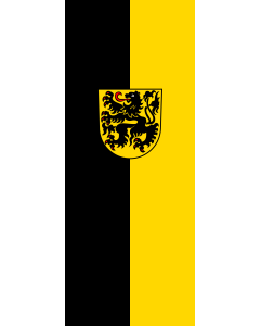 Flag: Leonberg |  portrait flag | 3.5m² | 38sqft | 300x120cm | 10x4ft 