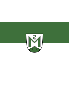 Bandera de  Magstadt |  bandera horizontal | 1.35m² | 90x150cm 