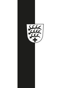 Flag: Sindelfingen | portrait flag | 3.5m² | 38sqft | 300x120cm | 10x4ft