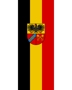 Flag: Weil der Stadt |  portrait flag | 3.5m² | 38sqft | 300x120cm | 10x4ft 