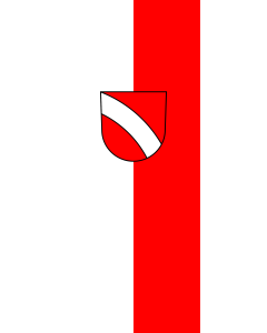 Flag: Altbach | portrait flag | 3.5m² | 38sqft | 300x120cm | 10x4ft