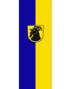 Bandera de  Beuren |  bandera vertical | 6m² | 400x150cm 