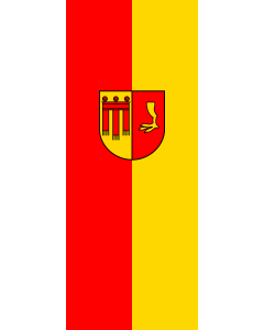Flag: Deizisau | portrait flag | 3.5m² | 38sqft | 300x120cm | 10x4ft