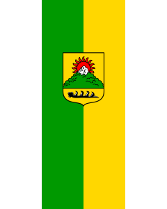 Flag: Erkenbrechtsweiler | portrait flag | 3.5m² | 38sqft | 300x120cm | 10x4ft