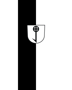 Flag: Frickenhausen |  portrait flag | 3.5m² | 38sqft | 300x120cm | 10x4ft 