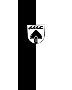 Flag: Holzmaden |  portrait flag | 3.5m² | 38sqft | 300x120cm | 10x4ft 