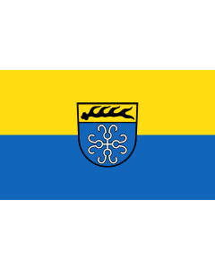 Bandera de Kirchheim unter Teck | bandera horizontal | 1.35m² | 90x150cm