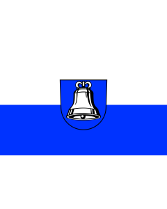 Flag: Köngen |  landscape flag | 1.35m² | 14.5sqft | 90x150cm | 3x5ft 