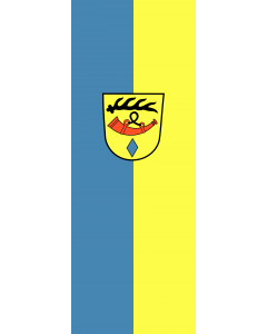 Bandera: Nürtingen |  bandera vertical | 6m² | 400x150cm 