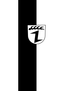 Flag: Oberboihingen |  portrait flag | 3.5m² | 38sqft | 300x120cm | 10x4ft 