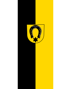 Flag: Ohmden |  portrait flag | 3.5m² | 38sqft | 300x120cm | 10x4ft 