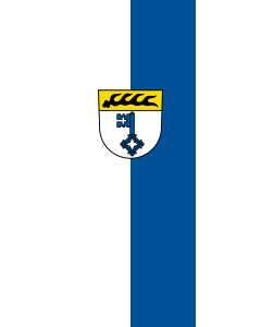 Flag: Weilheim an der Teck |  portrait flag | 3.5m² | 38sqft | 300x120cm | 10x4ft 