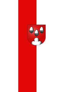 Flag: Aichelberg | portrait flag | 3.5m² | 38sqft | 300x120cm | 10x4ft