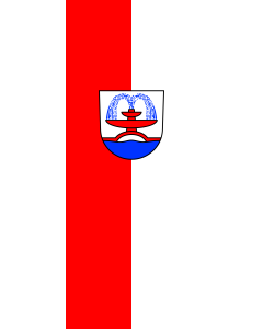 Flag: Bad Überkingen | portrait flag | 3.5m² | 38sqft | 300x120cm | 10x4ft