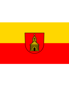 Flag: Böhmenkirch |  landscape flag | 1.35m² | 14.5sqft | 90x150cm | 3x5ft 