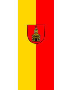 Flag: Böhmenkirch | portrait flag | 3.5m² | 38sqft | 300x120cm | 10x4ft