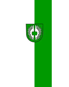 Flag: Börtlingen | portrait flag | 3.5m² | 38sqft | 300x120cm | 10x4ft