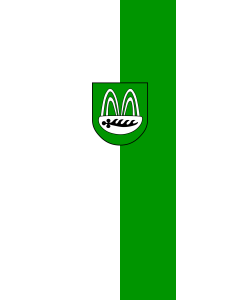 Bandera de Bandera vertical con potencia Bad Boll | bandera vertical | 6m² | 400x150cm