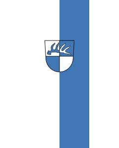 Vertical Hanging Swivel Crossbar Banner Flag: Eislingen/Fils |  portrait flag | 3.5m² | 38sqft | 300x120cm | 10x4ft 