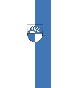 Vertical Hanging Beam Flag: Eislingen/Fils |  portrait flag | 6m² | 64sqft | 400x150cm | 13x5ft 