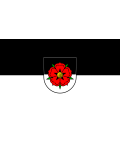 Flag: Geislingen an der Steige |  landscape flag | 1.35m² | 14.5sqft | 90x150cm | 3x5ft 