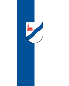 Flag: Gingen an der Fils | portrait flag | 3.5m² | 38sqft | 300x120cm | 10x4ft