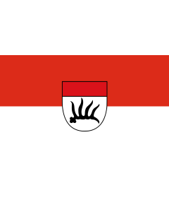 Flag: Göppingen |  landscape flag | 1.35m² | 14.5sqft | 90x150cm | 3x5ft 