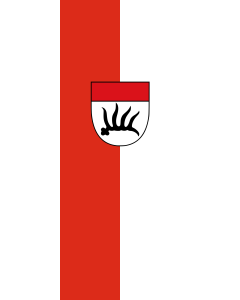 Flag: Göppingen | portrait flag | 3.5m² | 38sqft | 300x120cm | 10x4ft