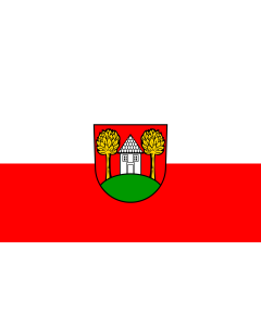 Flag: Hattenhofen |  landscape flag | 1.35m² | 14.5sqft | 90x150cm | 3x5ft 