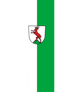 Flagge:  Rechberghausen  |  Hochformat Fahne | 6m² | 400x150cm 