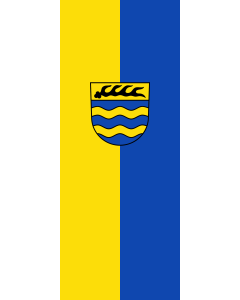 Flag: Schlierbach |  portrait flag | 3.5m² | 38sqft | 300x120cm | 10x4ft 