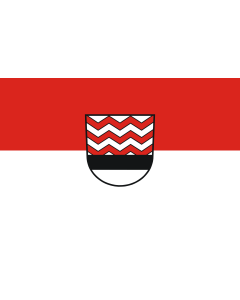 Bandera de  Süßen |  bandera horizontal | 1.35m² | 90x150cm 