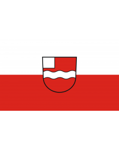 Raum-Fahne / Raum-Flagge: Uhingen 90x150cm