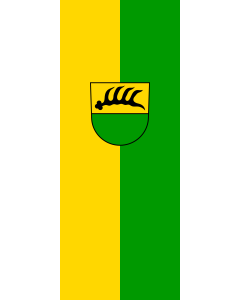 Flag: Wangen | portrait flag | 3.5m² | 38sqft | 300x120cm | 10x4ft