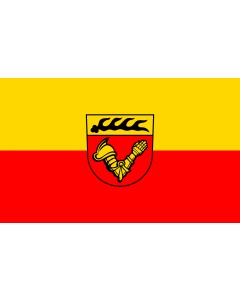 Flag: Zell unter Aichelberg |  landscape flag | 1.35m² | 14.5sqft | 90x150cm | 3x5ft 