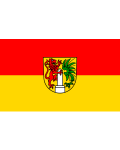 Flag: Lauterstein |  landscape flag | 1.35m² | 14.5sqft | 90x150cm | 3x5ft 