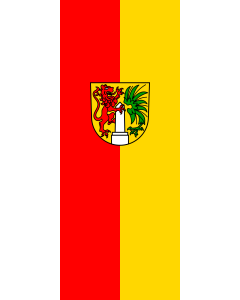 Flag: Lauterstein | portrait flag | 3.5m² | 38sqft | 300x120cm | 10x4ft