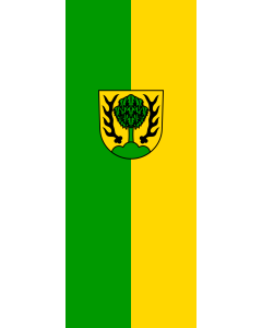 Flag: Asperg | portrait flag | 3.5m² | 38sqft | 300x120cm | 10x4ft