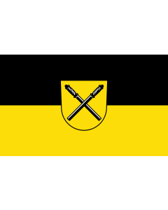 Flag: Benningen am Neckar |  landscape flag | 1.35m² | 14.5sqft | 90x150cm | 3x5ft 