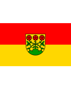 Flag: Eberdingen |  landscape flag | 1.35m² | 14.5sqft | 90x150cm | 3x5ft 