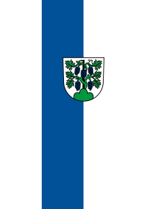 Flag: Gemmrigheim | portrait flag | 3.5m² | 38sqft | 300x120cm | 10x4ft