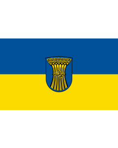 Flag: Kornwestheim |  landscape flag | 1.35m² | 14.5sqft | 90x150cm | 3x5ft 