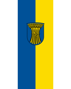 Flag: Kornwestheim | portrait flag | 3.5m² | 38sqft | 300x120cm | 10x4ft