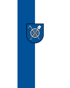 Flag: Möglingen |  portrait flag | 3.5m² | 38sqft | 300x120cm | 10x4ft 