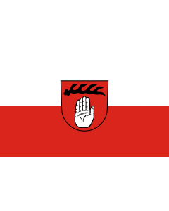 Flag: Mundelsheim |  landscape flag | 1.35m² | 14.5sqft | 90x150cm | 3x5ft 