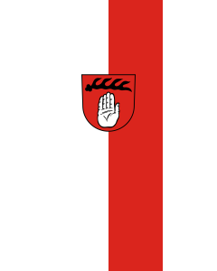 Flag: Mundelsheim | portrait flag | 3.5m² | 38sqft | 300x120cm | 10x4ft