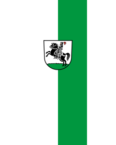 Bandera de Bandera vertical con potencia Oberstenfeld | bandera vertical | 3.5m² | 300x120cm