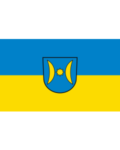 Bandera de Schwieberdingen | bandera horizontal | 1.35m² | 90x150cm
